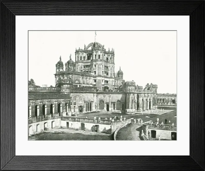 Framed Print : The Martiniere, Lucknow, India, 1895. Creator: Unknown Framed Print : The Martiniere, Lucknow, India, 1895. Creator: Unknown
