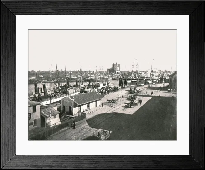 Framed Print : La Boca, Buenos Aires, Argentina, 1895. Creator: Unknown Framed Print : La Boca, Buenos Aires, Argentina, 1895. Creator: Unknown