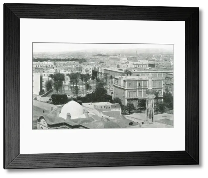 Framed Print : View of the city of Alexandria, Egypt, 1895. Creator: W &s Ltd Framed Print : View of the city of Alexandria, Egypt, 1895. Creator: W &s Ltd