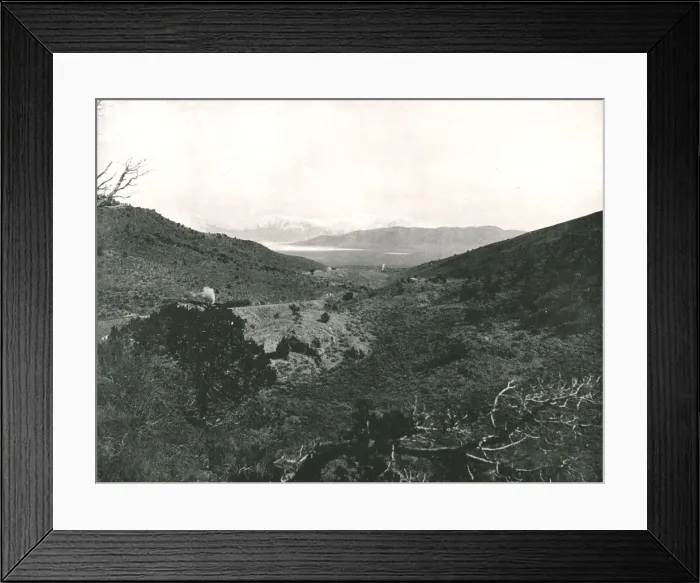 Framed Print : Utah Lake from Circle Point, Salt Lake City, USA, 1895. Creator: Charles Roscoe Savage Framed Print : Utah Lake from Circle Point, Salt Lake City, USA, 1895. Creator: Charles Roscoe Savage