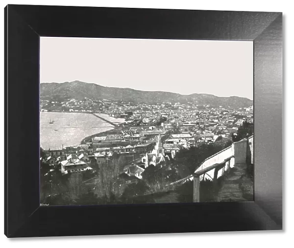 General view of the city, Wellington, New Zealand, 1895. Creator: Unknown