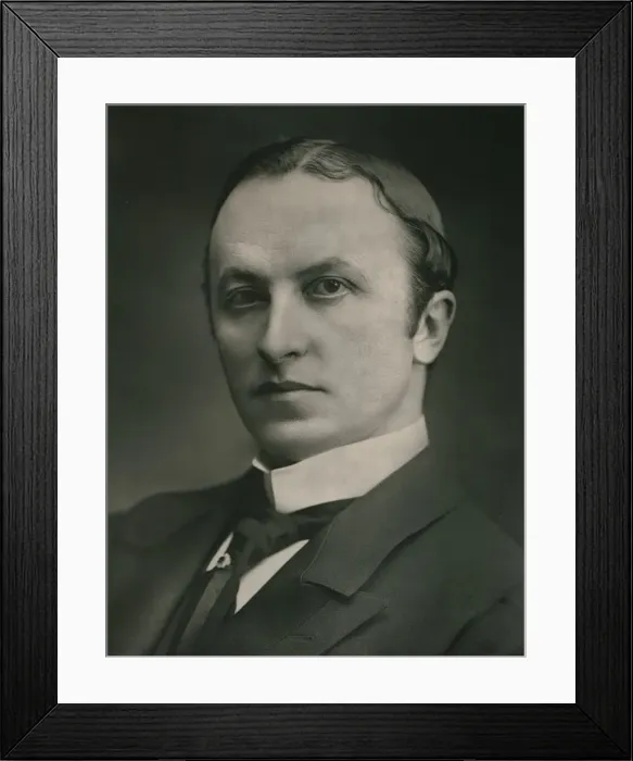Framed Print : The Right Honorable Lord Curzon of Kedleston, c1890s. Creator: Elliott & Fry Framed Print : The Right Honorable Lord Curzon of Kedleston, c1890s. Creator: Elliott & Fry