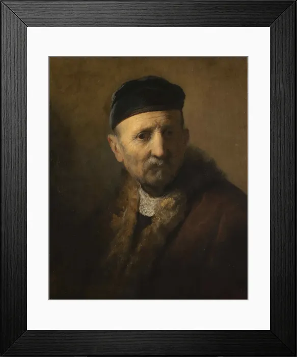 Framed Print : Tronie of an old man, c. 1630-1631. Creator: Rembrandt van Rhijn (1606-1669) Framed Print : Tronie of an old man, c. 1630-1631. Creator: Rembrandt van Rhijn (1606-1669)