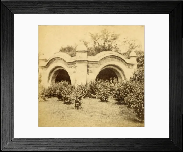 Framed Print : Meadow Port Arches, Prospect Park, c1880s. Creator: Unknown Framed Print : Meadow Port Arches, Prospect Park, c1880s. Creator: Unknown
