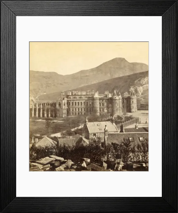 Framed Print : Holyrood Palace, c1912. Creator: Alexander Inglis Framed Print : Holyrood Palace, c1912. Creator: Alexander Inglis