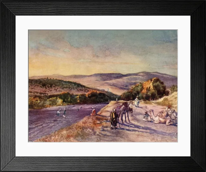 Framed Print : Site of the Ancient City of Samaria, 1902. Creator: John Fulleylove Framed Print : Site of the Ancient City of Samaria, 1902. Creator: John Fulleylove