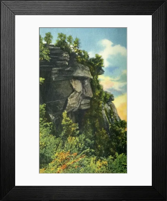 Framed Print : Caesars Head, Altitude 3, 227 Feet, Highest Point in South Carolina, 1942. Creator: Unknown Framed Print : Caesars Head, Altitude 3, 227 Feet, Highest Point in South Carolina, 1942. Creator: Unknown