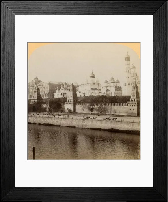 Framed Print : The Kremlin, Moscow, Russia - There lie our ancient Czars asleep, 1898 Framed Print : The Kremlin, Moscow, Russia - There lie our ancient Czars asleep, 1898