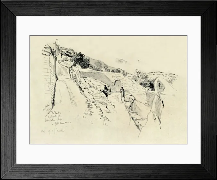 Framed Print : On the Mount of Olives, Where The Disciples Slept During the Agony in the Garden, 1902 Framed Print : On the Mount of Olives, Where The Disciples Slept During the Agony in the Garden, 1902