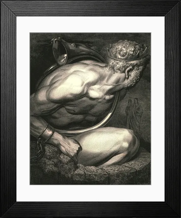 Framed Print : O senseless spirit! let thy horn for thee interpret, c1890. Creator Framed Print : O senseless spirit! let thy horn for thee interpret, c1890. Creator