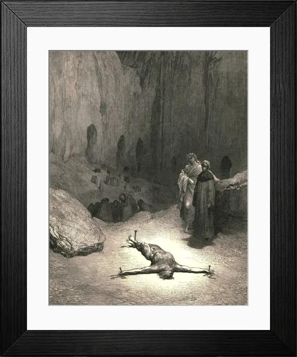 Framed Print : That pierced spirit... was he who gave the Pharisees council, c1890. Creator Framed Print : That pierced spirit... was he who gave the Pharisees council, c1890. Creator