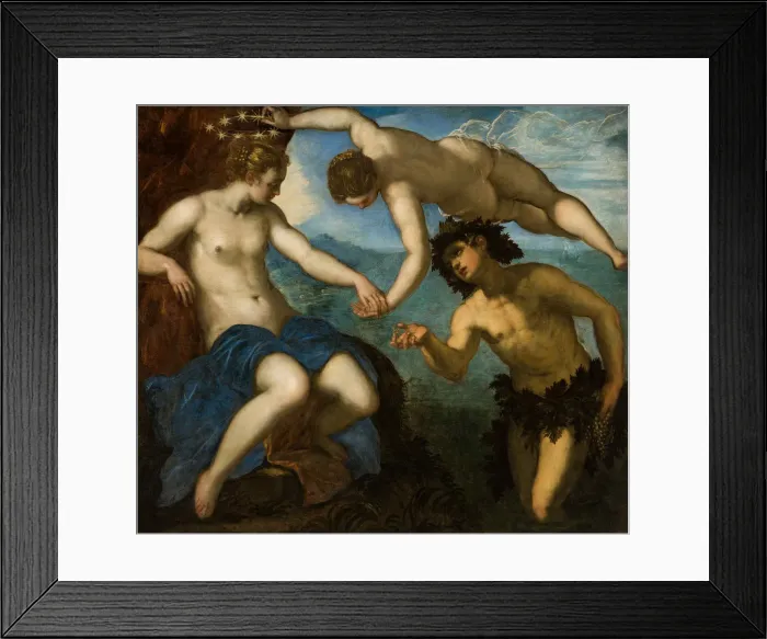 Framed Print : Wedding of Bacchus and Ariadne, 1578. Creator: Tintoretto, Jacopo (1518-1594) Framed Print : Wedding of Bacchus and Ariadne, 1578. Creator: Tintoretto, Jacopo (1518-1594)