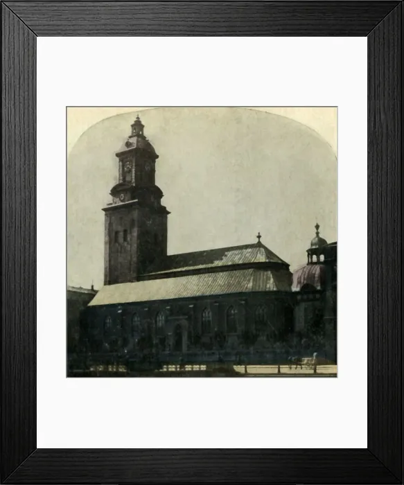 Framed Print : New Church, Bergen, Norway, c1900. Creator: Unknown Framed Print : New Church, Bergen, Norway, c1900. Creator: Unknown