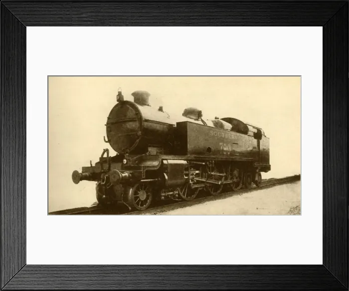 Framed Print : 2-6-4 Tank Engine, Southern Railway, 1930. Creator: Unknown Framed Print : 2-6-4 Tank Engine, Southern Railway, 1930. Creator: Unknown
