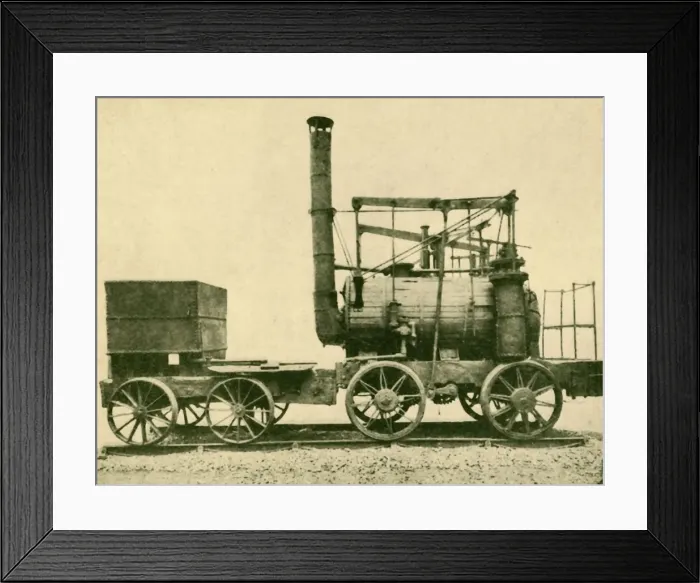 Framed Print : Puffing Billy, 1930. Creator: Unknown Framed Print : Puffing Billy, 1930. Creator: Unknown