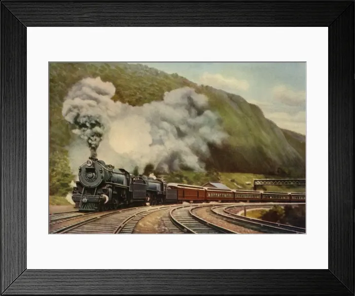 Framed Print : A New York-Chicago Express, 1930. Creator: Unknown Framed Print : A New York-Chicago Express, 1930. Creator: Unknown