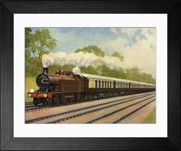 Framed Print : The Southern Belle (Southern Railway), 1930. Creator: Unknown Framed Print : The Southern Belle (Southern Railway), 1930. Creator: Unknown