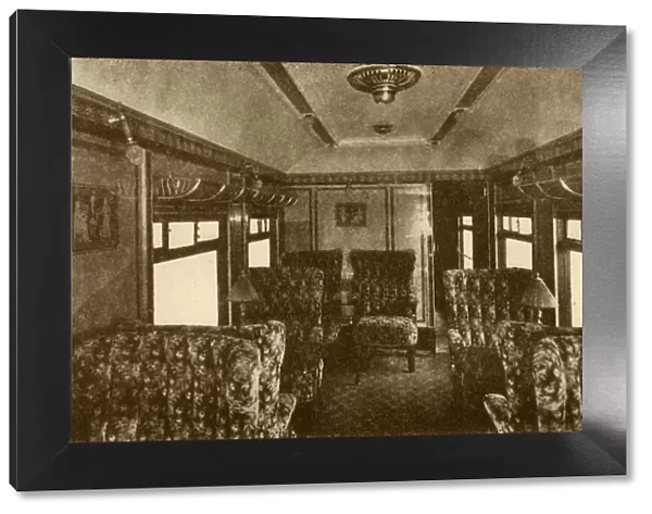 Interior of Pullman Car, Marjorie, Southern Railway, 1930. Creator: Unknown