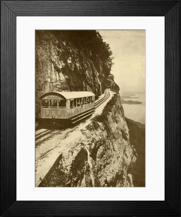 Framed Print : On the Arth-Rigi Railway, 1930. Creator: A. G Werthi Framed Print : On the Arth-Rigi Railway, 1930. Creator: A. G Werthi