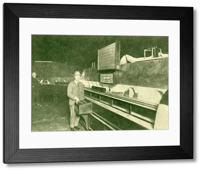 Framed Print : A Model of the Post Office Tube Railway, 1930. Creator: Unknown Framed Print : A Model of the Post Office Tube Railway, 1930. Creator: Unknown
