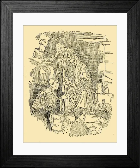 Framed Print : Cosmo De Medici as One of the Wise Men, c1930. Creator: Unknown Framed Print : Cosmo De Medici as One of the Wise Men, c1930. Creator: Unknown