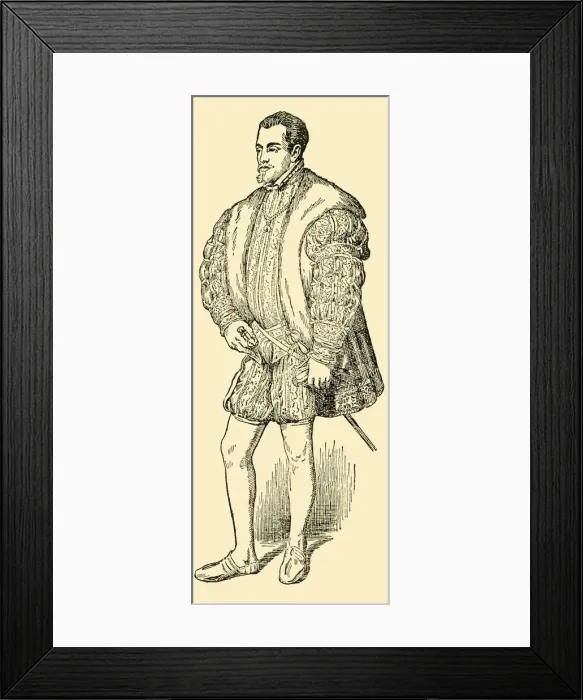 Framed Print : Philip II. Of Spain and the Netherlands, c1930. Creator: Unknown Framed Print : Philip II. Of Spain and the Netherlands, c1930. Creator: Unknown