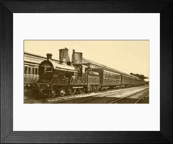 Framed Print : Dublin-Belfast Express, Great Northern of Ireland Railway, 1930. Creator: Unknown Framed Print : Dublin-Belfast Express, Great Northern of Ireland Railway, 1930. Creator: Unknown