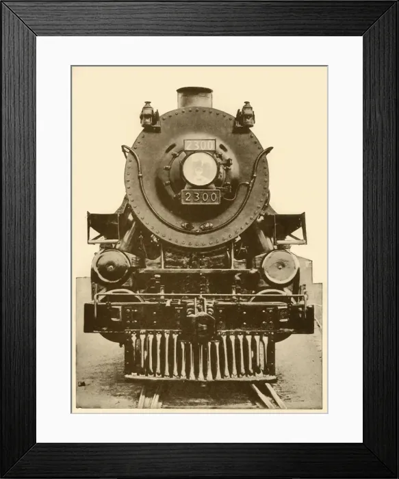 Framed Print : A Monarch of the Rail, 1930. Creator: Unknown Framed Print : A Monarch of the Rail, 1930. Creator: Unknown