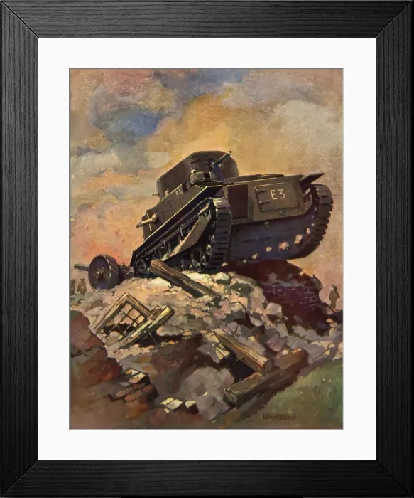 Framed Print : A Tank, c1930. Creator: Unknown
