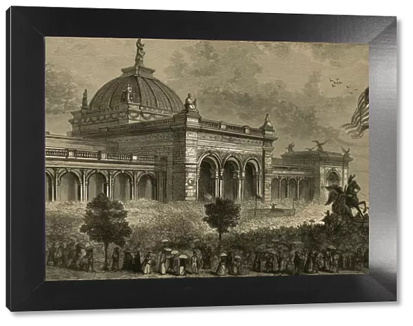 Opening of the Centennial Exhibition, May 4, 1876, (1878). Creator: Albert Bobbett