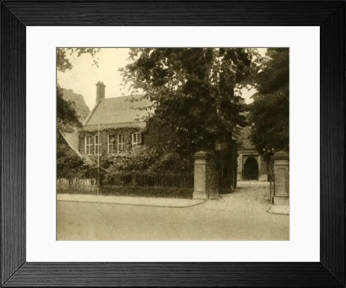 Framed Print : No. 63. The Perse School, Cambridge, 1923. Creator: Unknown