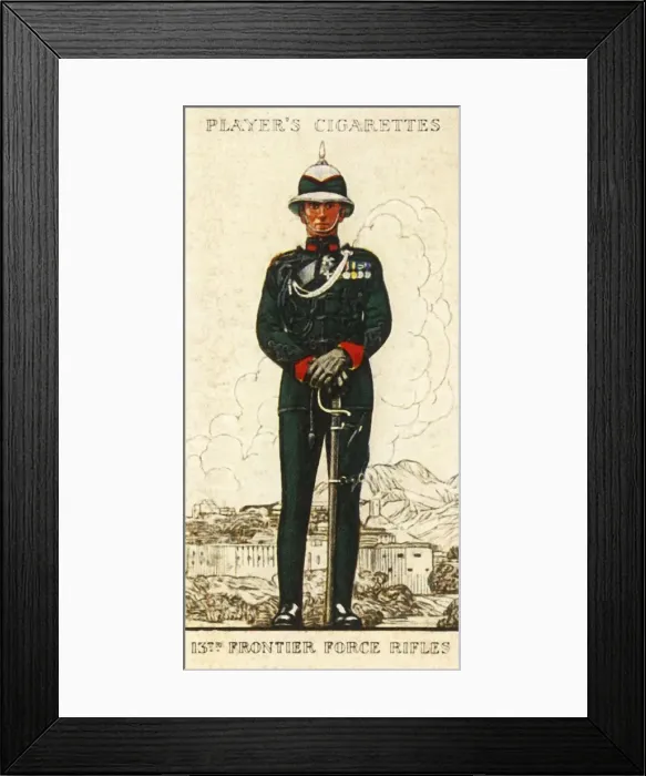 Framed Print : 13th Frontier Force Rifles, 1936. Creator: Unknown Framed Print : 13th Frontier Force Rifles, 1936. Creator: Unknown