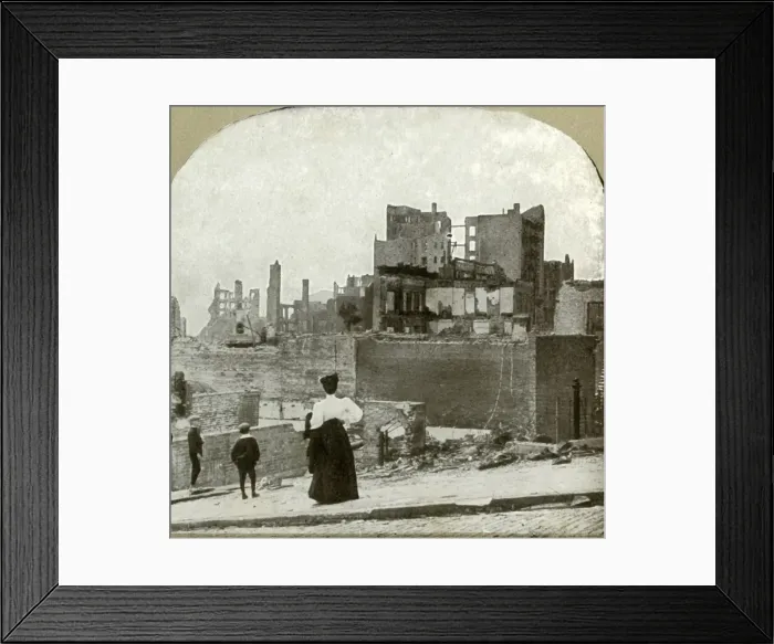Framed Print : Looking west from the Jewish Synagogue, 1906. Creator: Unknown Framed Print : Looking west from the Jewish Synagogue, 1906. Creator: Unknown