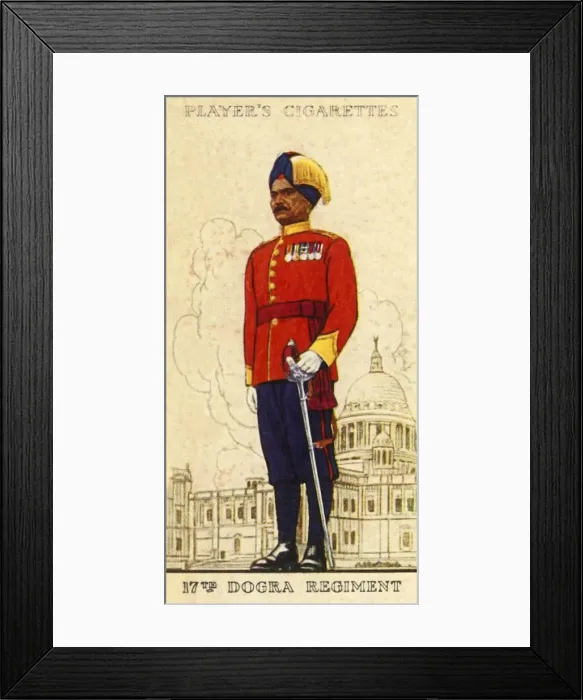Framed Print : The 17th Dogra Regiment, 1936. Creator: Unknown Framed Print : The 17th Dogra Regiment, 1936. Creator: Unknown