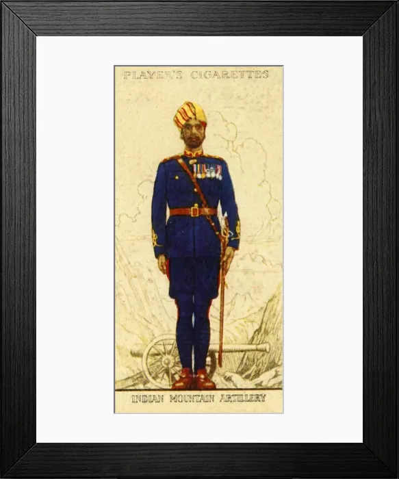 Framed Print : The Indian Mountain Artillery, 1936. Creator: Unknown Framed Print : The Indian Mountain Artillery, 1936. Creator: Unknown