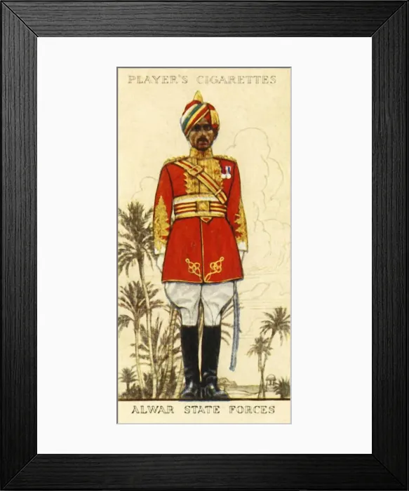 Framed Print : Alwar State Forces, 1936. Creator: Unknown Framed Print : Alwar State Forces, 1936. Creator: Unknown