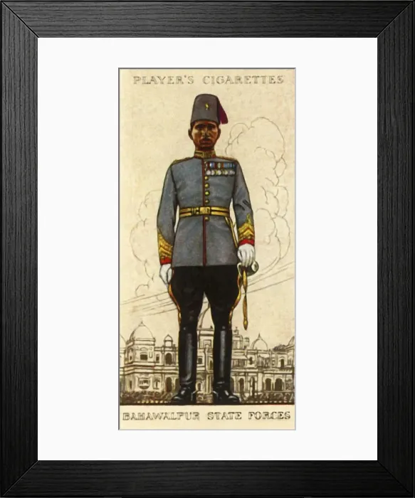 Framed Print : Bahawalpur State Forces, 1936. Creator: Unknown Framed Print : Bahawalpur State Forces, 1936. Creator: Unknown