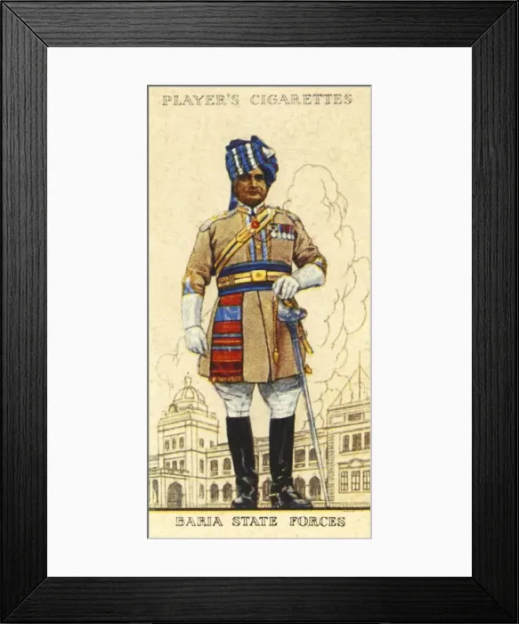 Framed Print : Baria State Forces, 1936. Creator: Unknown Framed Print : Baria State Forces, 1936. Creator: Unknown