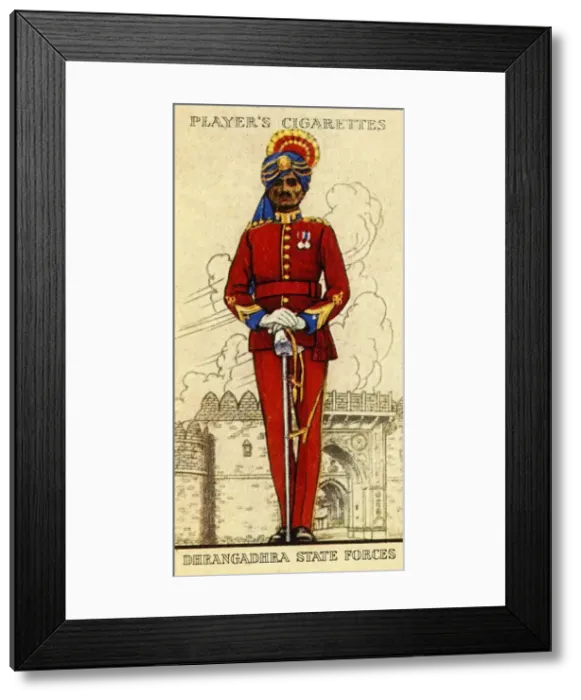 Framed Print : Dhrangadhra State Forces, 1936. Creator: Unknown Framed Print : Dhrangadhra State Forces, 1936. Creator: Unknown