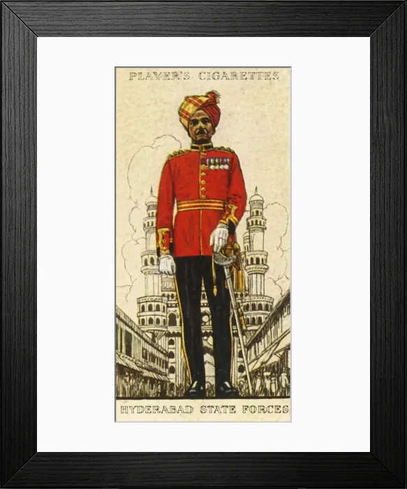 Framed Print : Hyderabad State Forces, 1936. Creator: Unknown Framed Print : Hyderabad State Forces, 1936. Creator: Unknown