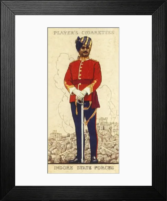 Framed Print : Indore State Forces, 1936. Creator: Unknown Framed Print : Indore State Forces, 1936. Creator: Unknown