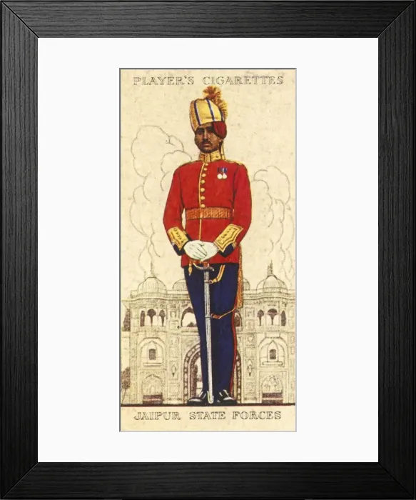 Framed Print : Jaipur State Forces, 1936. Creator: Unknown Framed Print : Jaipur State Forces, 1936. Creator: Unknown