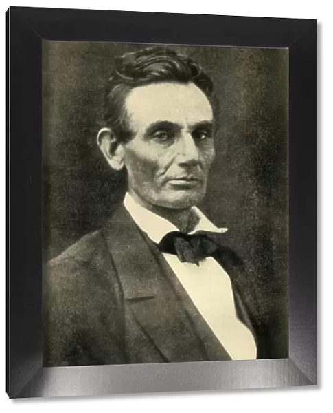 Abraham Lincoln, 1858, (1930). Creator: Unknown