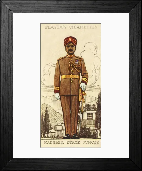 Framed Print : Kashmir State Forces, 1936. Creator: Unknown Framed Print : Kashmir State Forces, 1936. Creator: Unknown