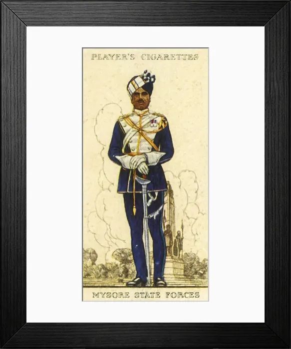 Framed Print : Mysore State Forces, 1936. Creator: Unknown Framed Print : Mysore State Forces, 1936. Creator: Unknown
