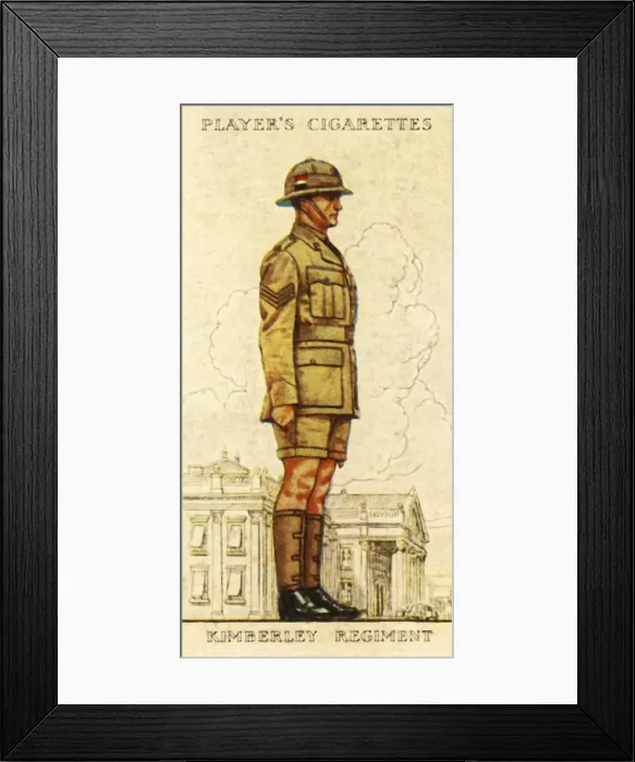 Framed Print : Kimberley Regiment, 1936. Creator: Unknown Framed Print : Kimberley Regiment, 1936. Creator: Unknown