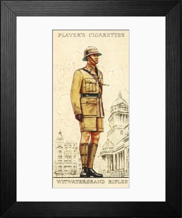 Framed Print : Witwatersrand Rifles, 1936. Creator: Unknown Framed Print : Witwatersrand Rifles, 1936. Creator: Unknown