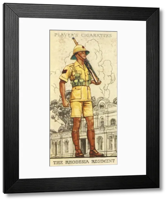 Framed Print : The Rhodesia Regiment, 1936. Creator: Unknown Framed Print : The Rhodesia Regiment, 1936. Creator: Unknown