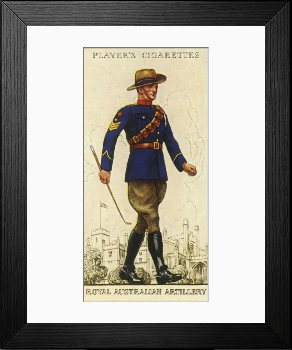 Framed Print : Royal Australian Artillery, 1936. Creator: Unknown Framed Print : Royal Australian Artillery, 1936. Creator: Unknown