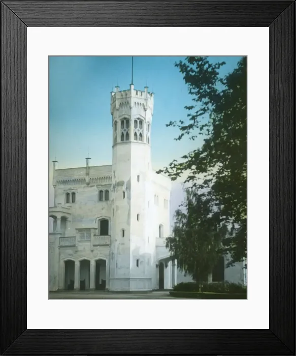 Framed Print : Oscarshall, Christiania, (Oslo), Norway, late 19th-early 20th century. Creator: Unknown Framed Print : Oscarshall, Christiania, (Oslo), Norway, late 19th-early 20th century. Creator: Unknown